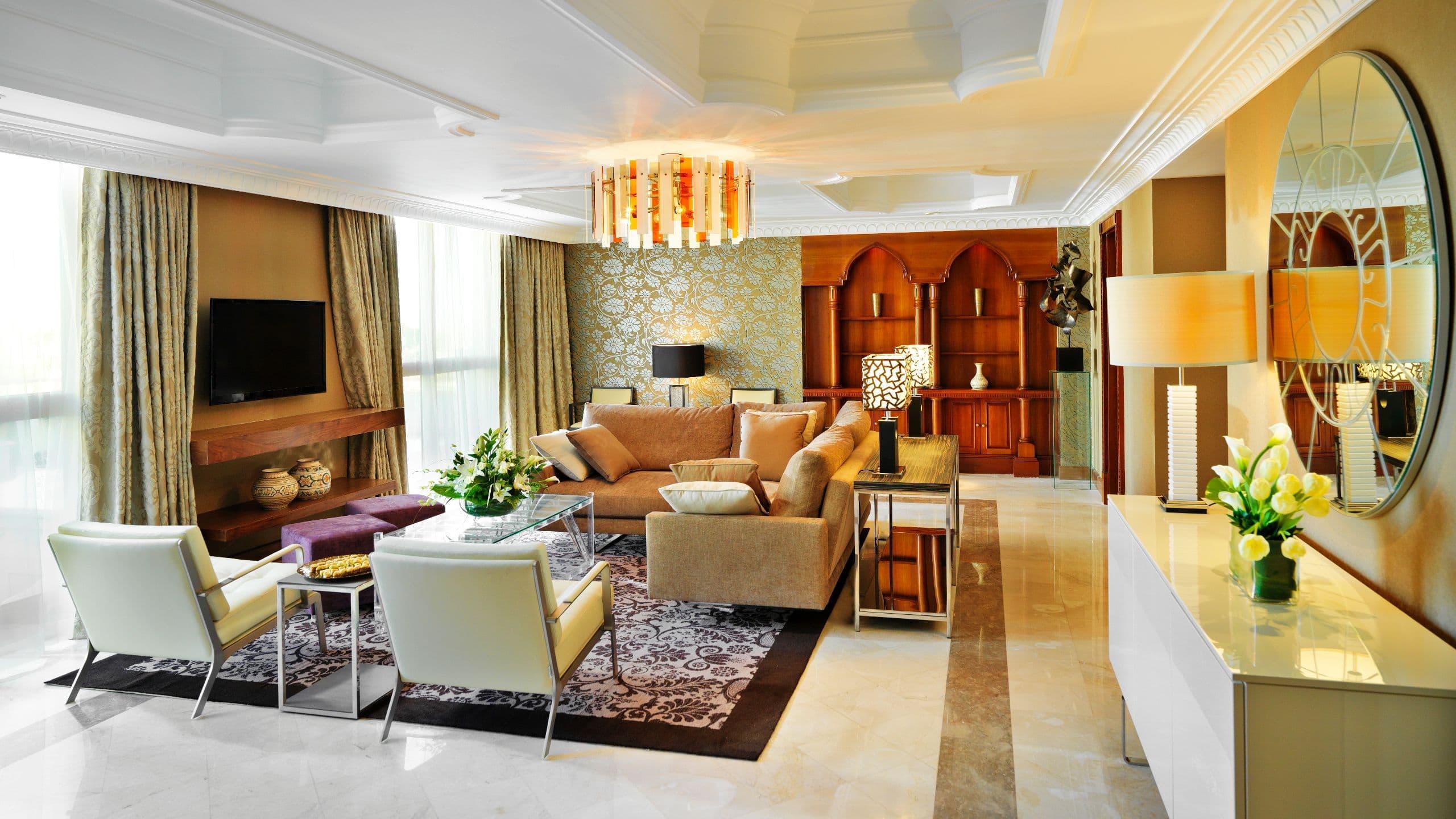 Grand Hyatt Amman Hotel Kültér fotó A suite at the Jumeirah Emirates Towers Hotel